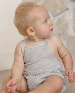 Caleb Knit Shortall | Heathered Sky | Quincy Mae-1