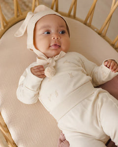 Bunny Knit Bonnet | Ecru | Quincy Mae-3