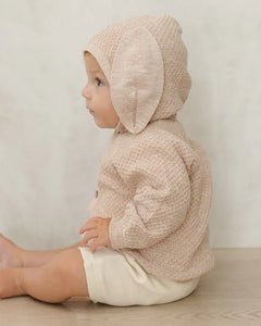 Bunny Knit Sweater | Heathered Latte | Quincy Mae-4