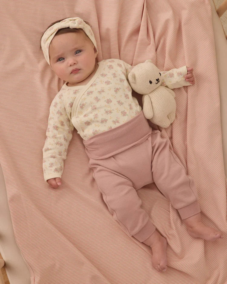 Baby Pant | Mauve | Quincy Mae-2