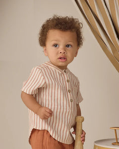 Jaxson Shirt | Vintage Stripe | Quincy Mae-1