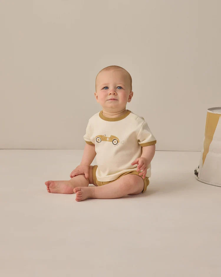 Ringer Tee | Race Car | Quincy Mae-1