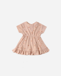 Terry Dress | Polka Dot | Quincy Mae-1