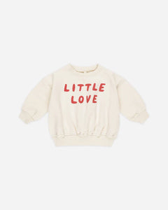 Relaxed Fleece Sweatshirt | Quincy Mae | Little Love-3