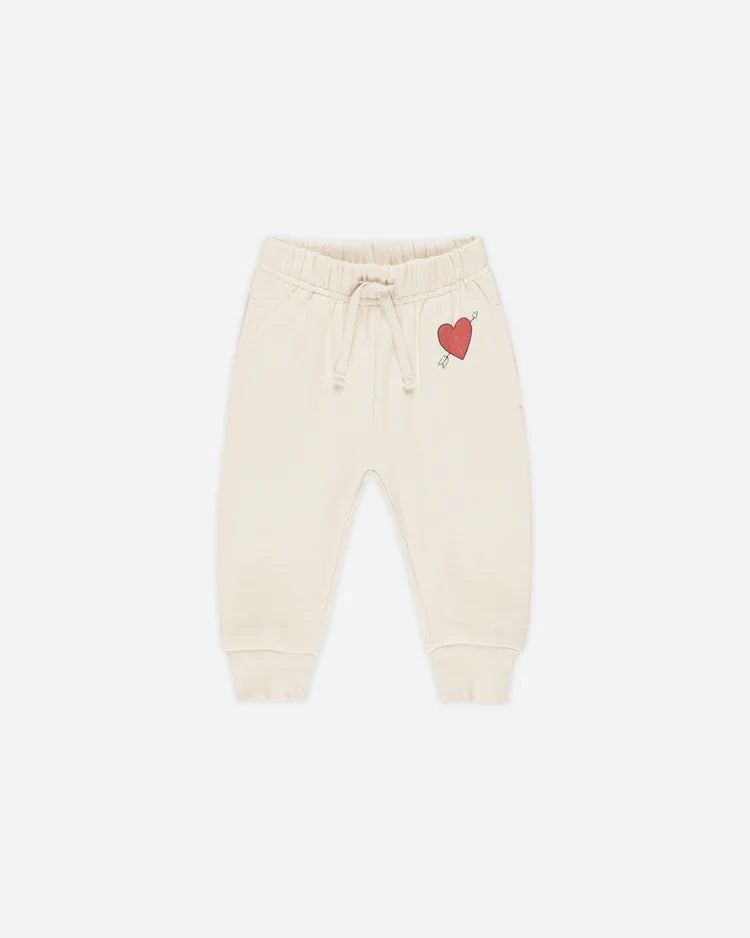 Relaxed Fleece Sweatpant | Quincy Mae | Cupid-3