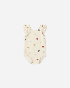 Scoop Back One-Piece Swimsuit | Confetti Hearts | Quincy Mae-3