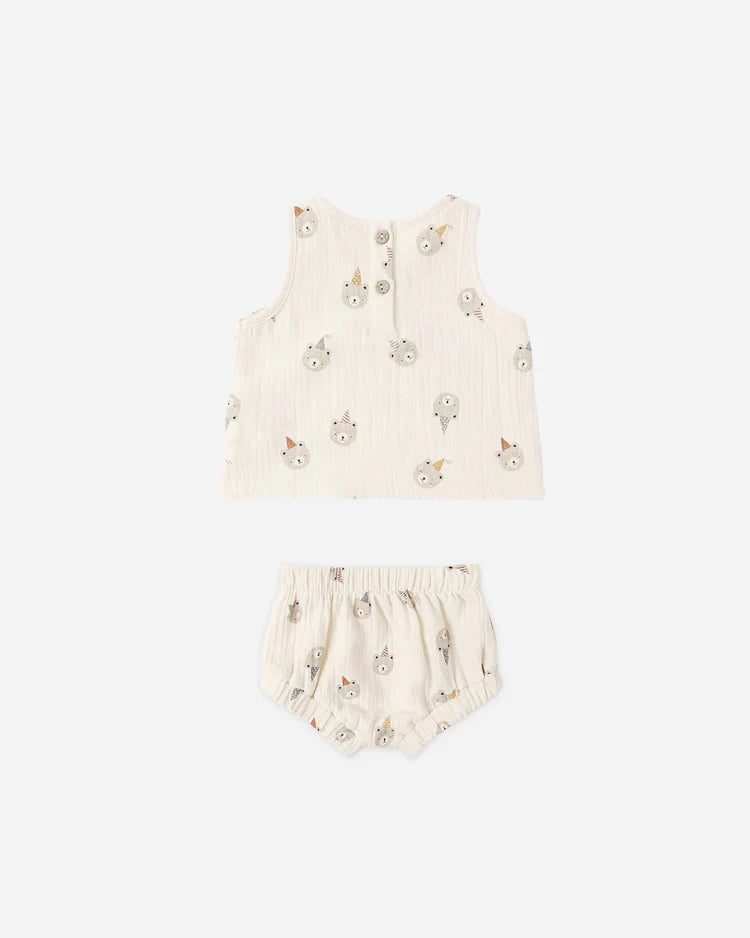 Woven Tank Set | Party Bears | Quincy Mae-5