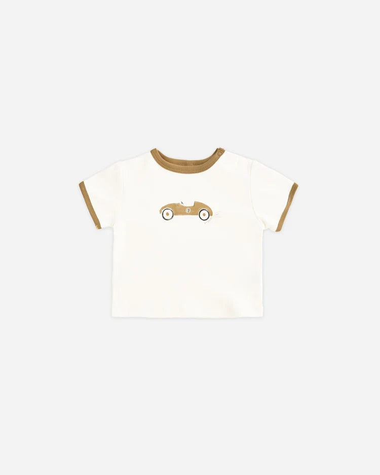 Ringer Tee | Race Car | Quincy Mae-2