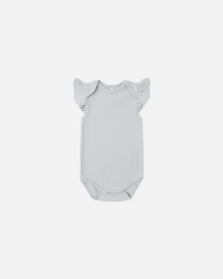 Flutter Sleeve Bodysuit | Sky | Quincy Mae-2