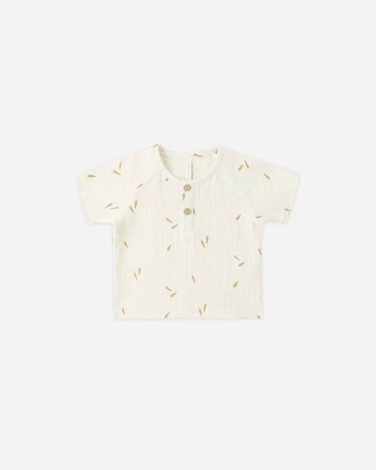 Short Sleeve Zion Shirt | Carrots | Quincy Mae-3