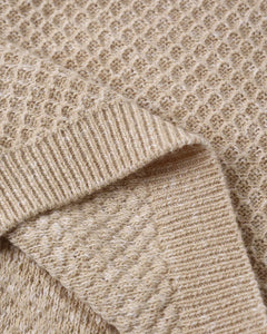 Bunny Knit Sweater | Heathered Latte | Quincy Mae-3