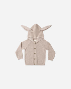 Bunny Knit Sweater | Heathered Latte | Quincy Mae-2