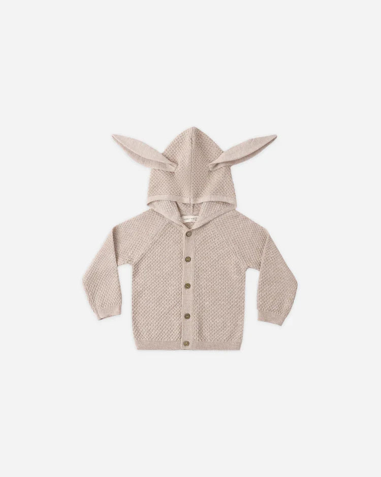 Bunny Knit Sweater | Heathered Latte | Quincy Mae-2