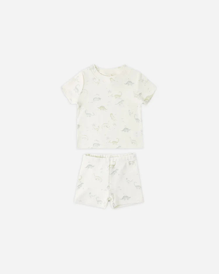 Summer Pajama Set | Dinosaur | Quincy Mae-3