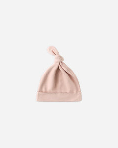 Bamboo Knotted Baby Hat | Rose | Quincy Mae-1
