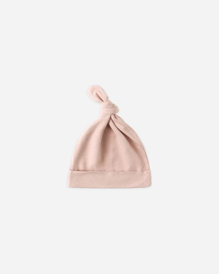 Bamboo Knotted Baby Hat | Rose | Quincy Mae-1