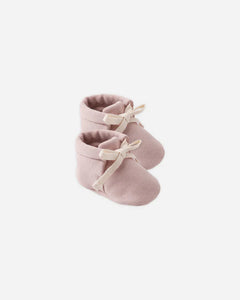 Baby Booties | Mauve | Quincy Mae-1