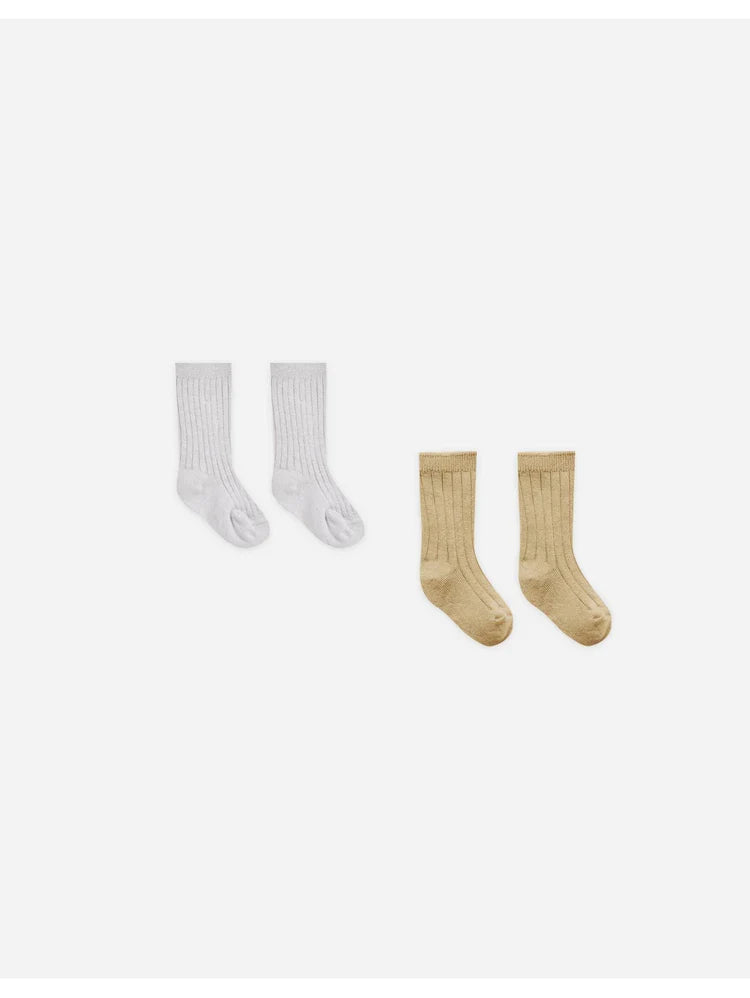 Sock Set | Sky, Honey | Quincy Mae-3