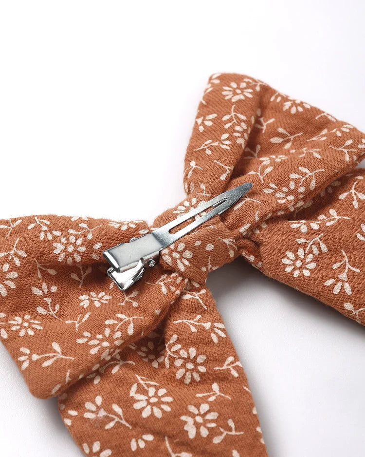 Bow | Poppy Floral | Quincy Mae-3