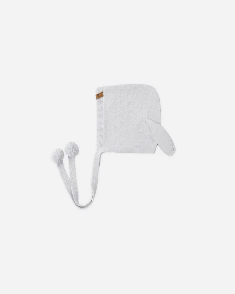 Bunny Knit Bonnet | Sky | Quincy Mae-1