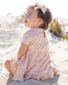Terry Dress | Polka Dot | Quincy Mae-2