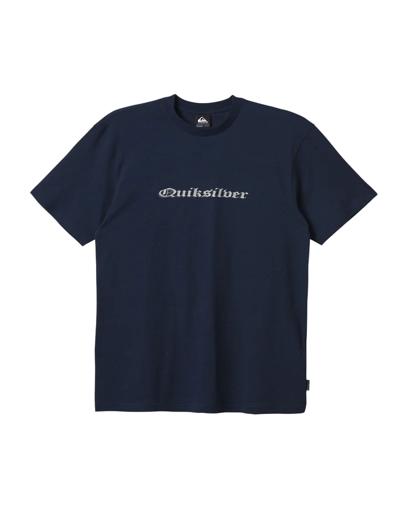 Quiksilver 'Chrome English' Tee - Navy-1