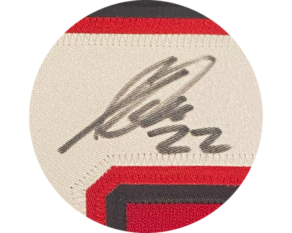 Jack Quinn Autographed Ottawa 67's Home CCM Replica Jersey-3