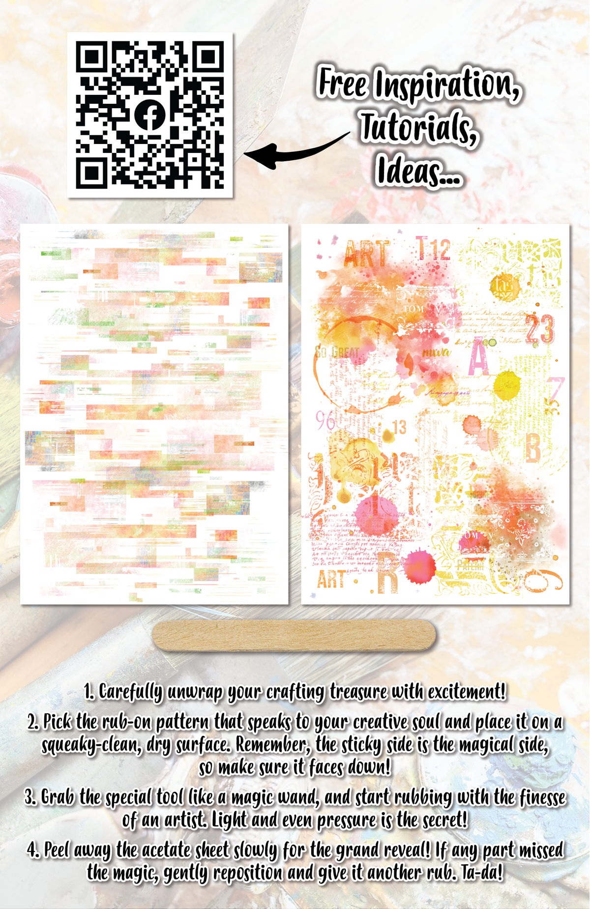 AALL and Create Rub-Ons - Pastel Vibes-2
