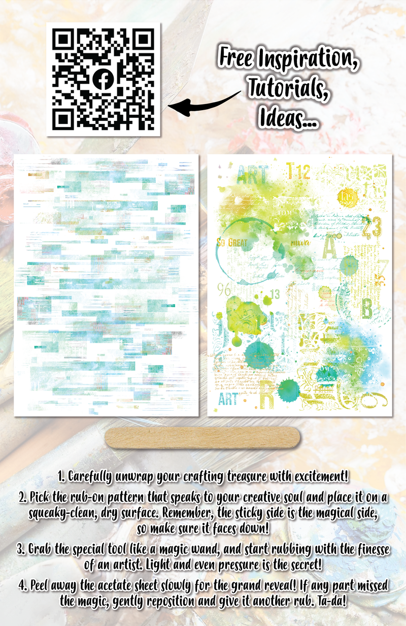 AALL and Create Rub-Ons - Greeny Meanies-2
