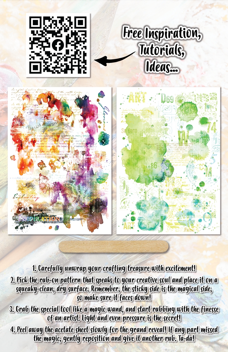 AALL and Create Rub-Ons - Enchanting Larking-2