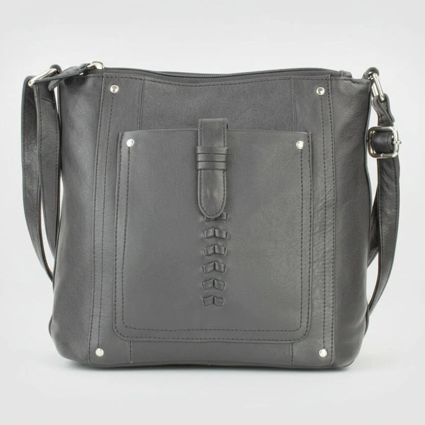 Leather Hobo Bag-3