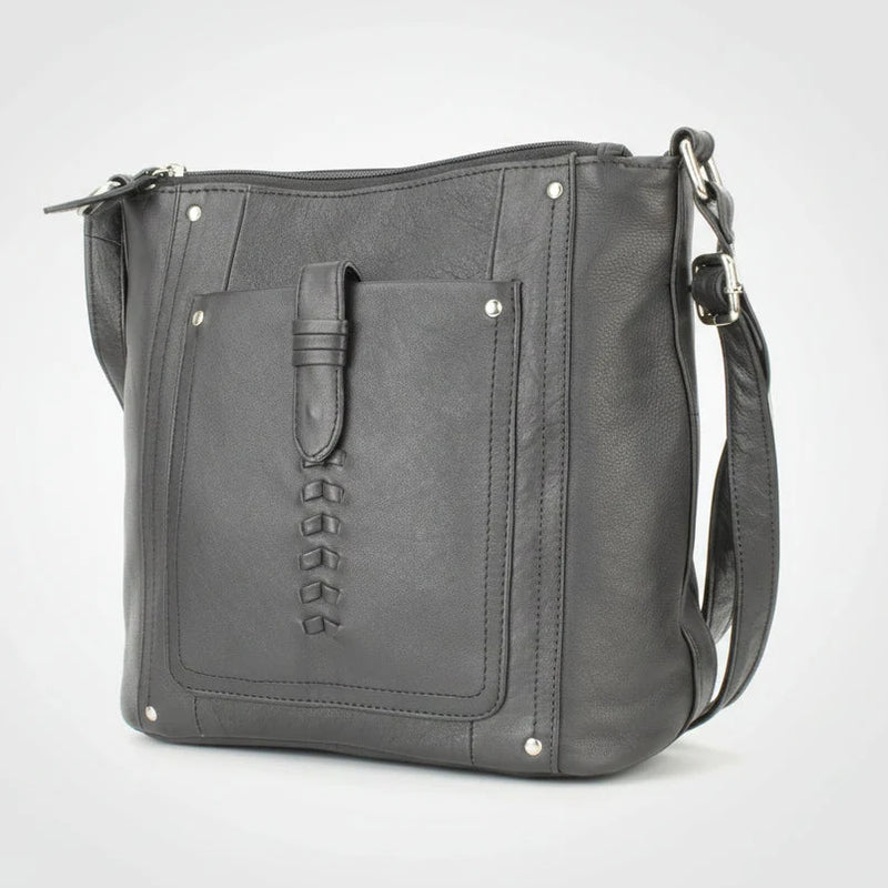 Leather Hobo Bag-4