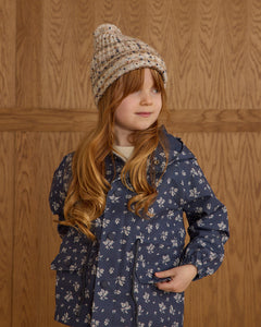 Beanie | Stone Multi-Stripe | Rylee & Cru-1