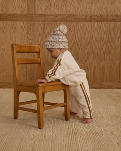 Beanie | Stone Multi-Stripe | Rylee & Cru-2