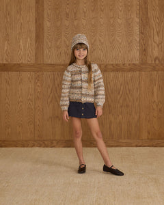 Beanie | Stone Multi-Stripe | Rylee & Cru-3