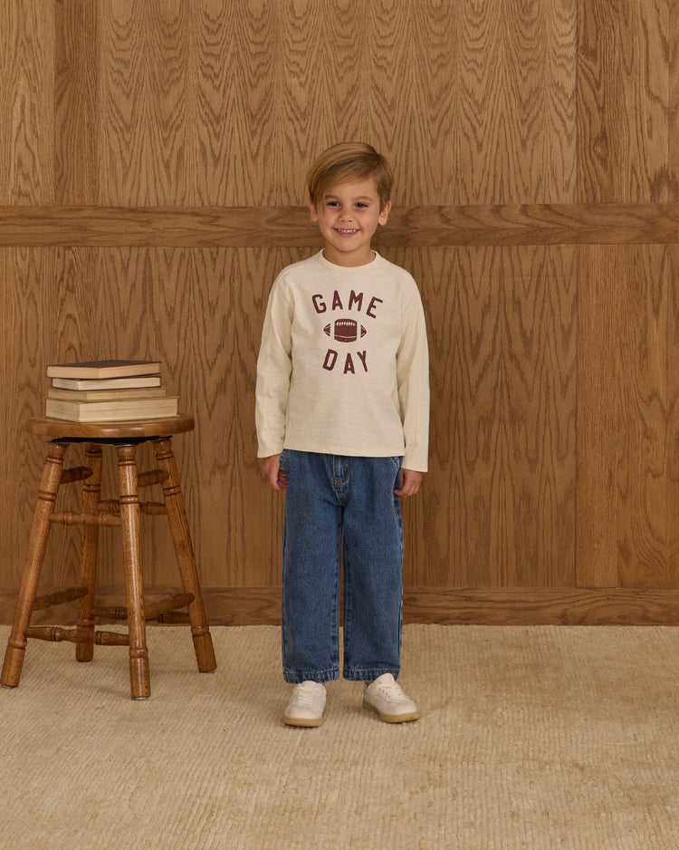Baggy Pant | Indigo Denim | Rylee & Cru-3