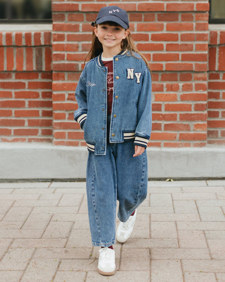 Barrel Pant | Indigo Denim | Rylee & Cru-5