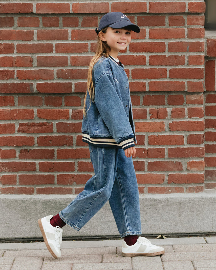 Barrel Pant | Indigo Denim | Rylee & Cru-6