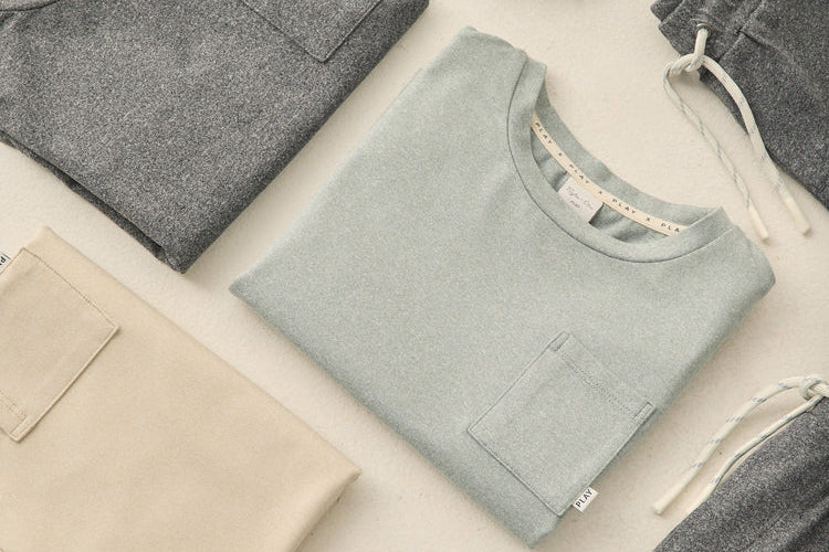 Cove Essential Pocket Tee | Heathered Sea Green | Rylee & Cru-4