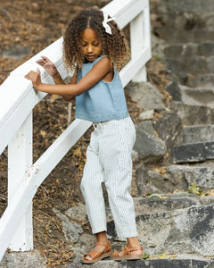 Barrel Pant | Railroad Stripe | Rylee & Cru-1