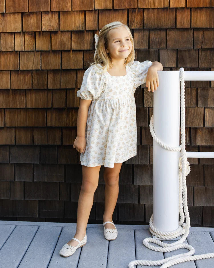 Brea Dress | Yellow Ditsy | Rylee & Cru-1