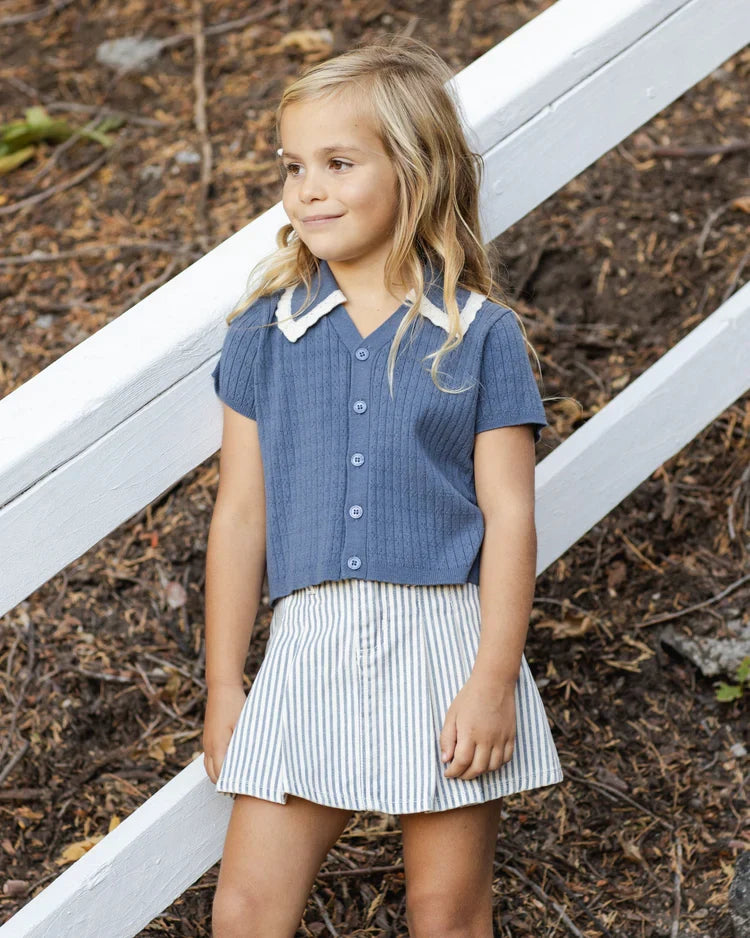 Sloane Knit Top | Marine | Rylee & Cru-1