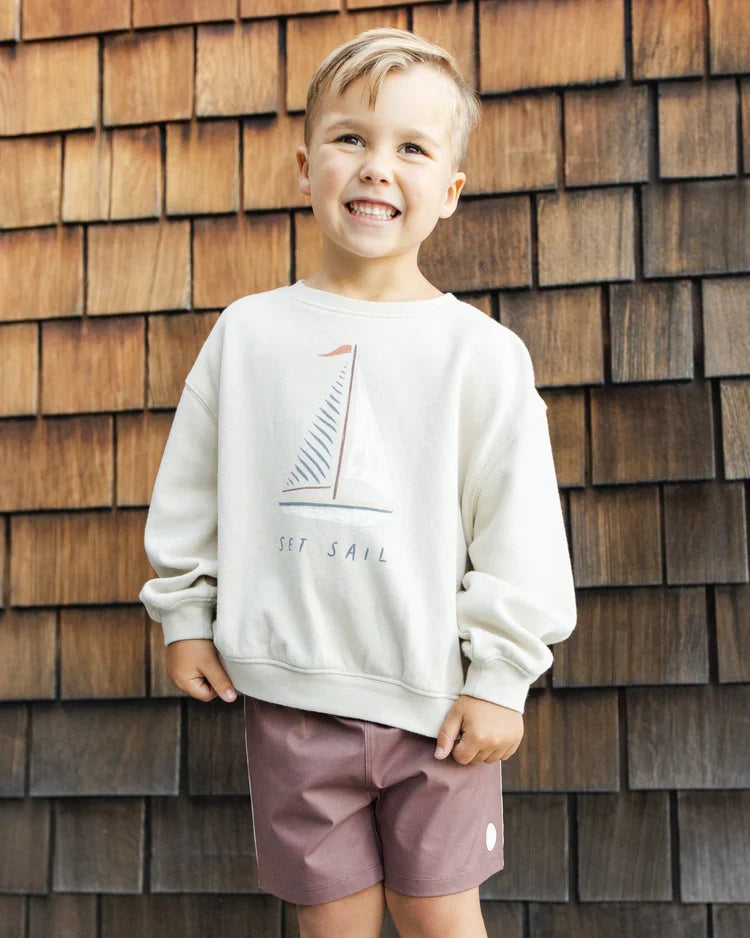 Oversized Sweatshirt | Set Sail | Rylee & Cru-3