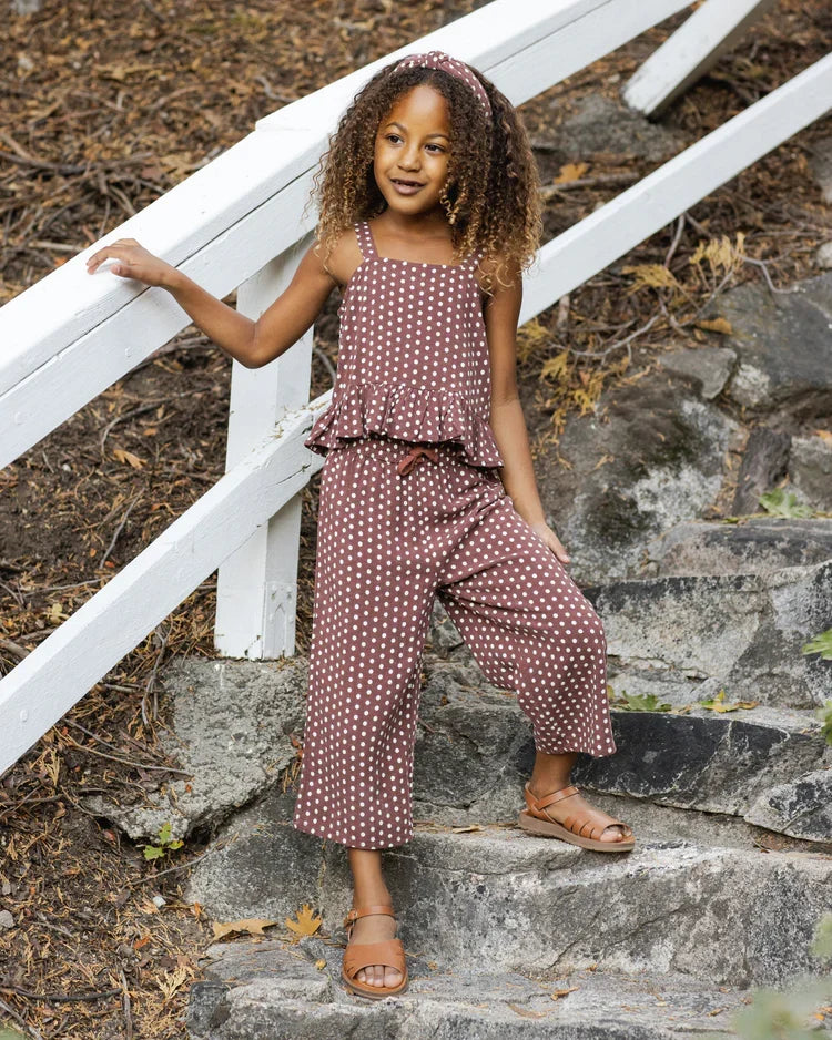 Kayli Set | Chocolate Polka Dot | Rylee & Cru-1
