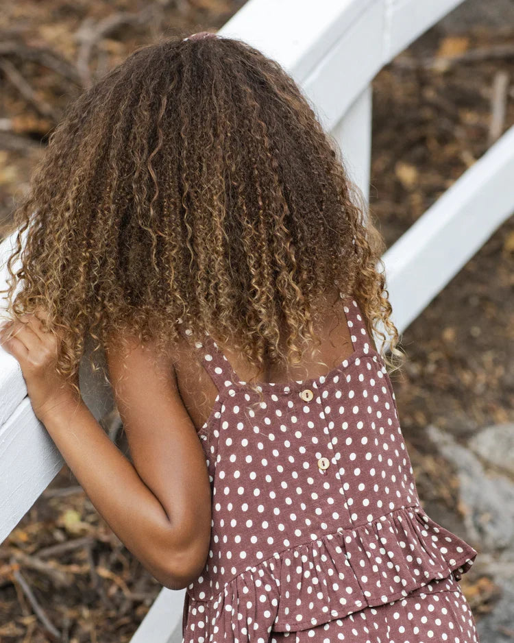 Kayli Set | Chocolate Polka Dot | Rylee & Cru-3