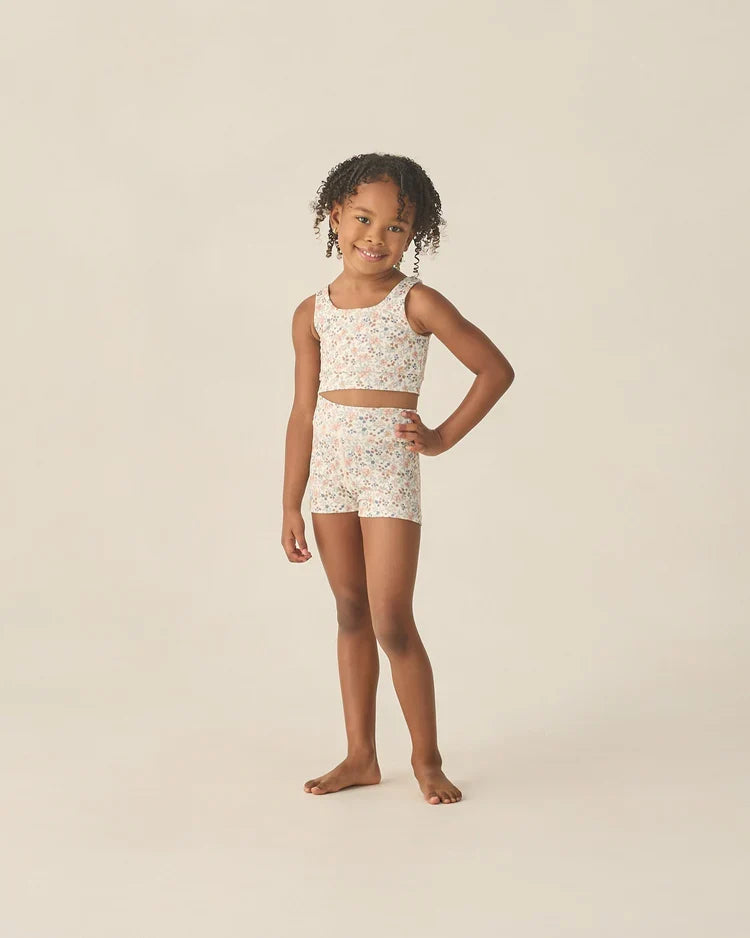 Shortie Short + Tank Set | Flower Field | Rylee & Cru-1