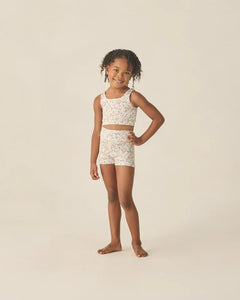 Shortie Short + Tank Set | Flower Field | Rylee & Cru-1