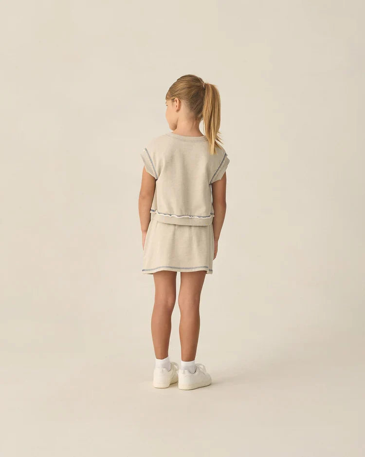 Victory Pullover | Heathered Oatmeal | Rylee & Cru-4