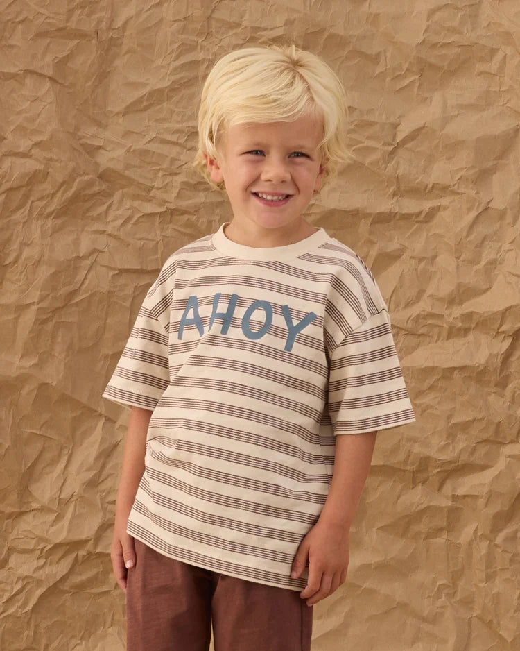 Relaxed Tee | Ahoy | Rylee & Cru-1