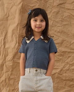 Sloane Knit Top | Marine | Rylee & Cru-3